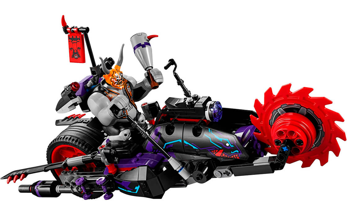 Конструктор LEGO Ninjago Киллоу против Самурая X (70642), фото №3