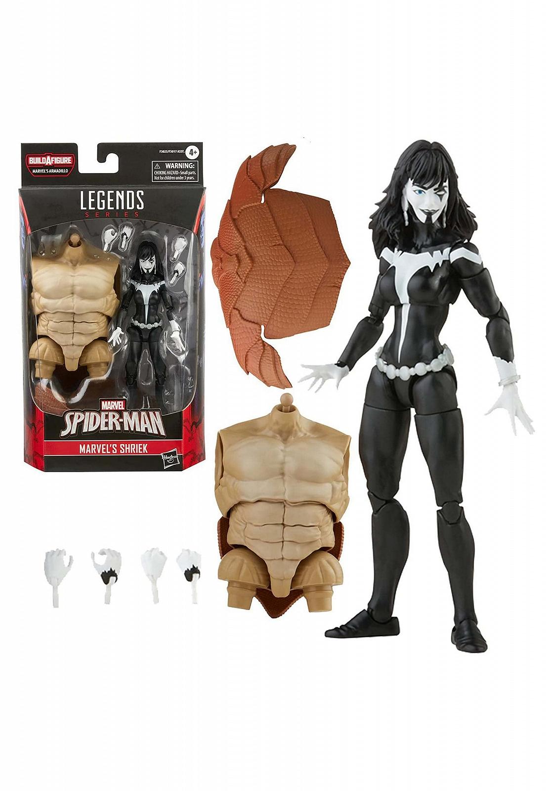 Фигурка Человек-паук Hasbro Marvel Build A Figure Legends Series Shriek (F3025), фото №1