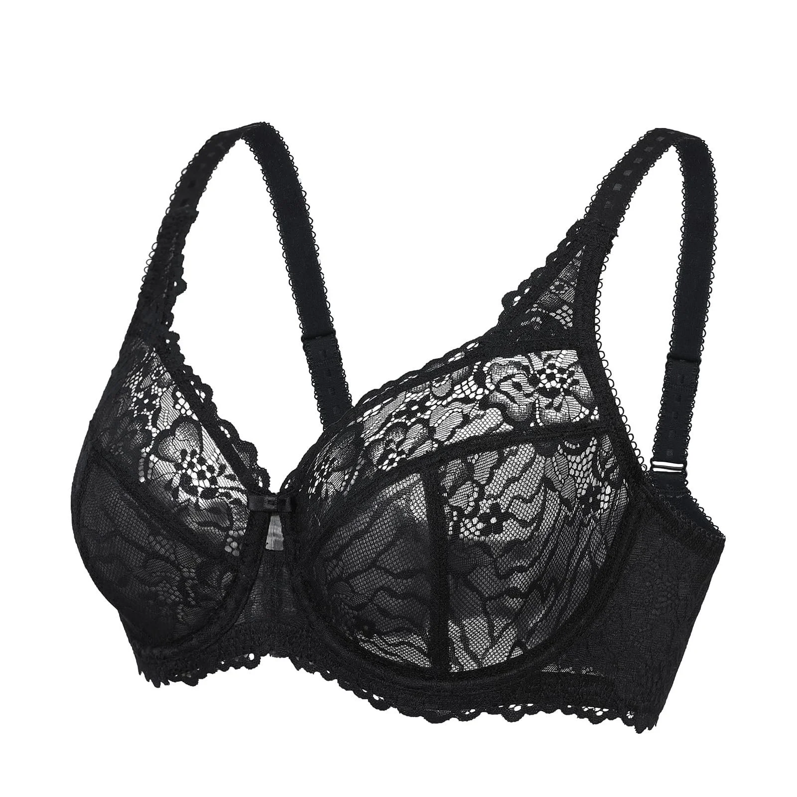 Бюстгальтер-мінімайзер DELIMIRA Large Sizes Full Cups з мереживом, фото №5