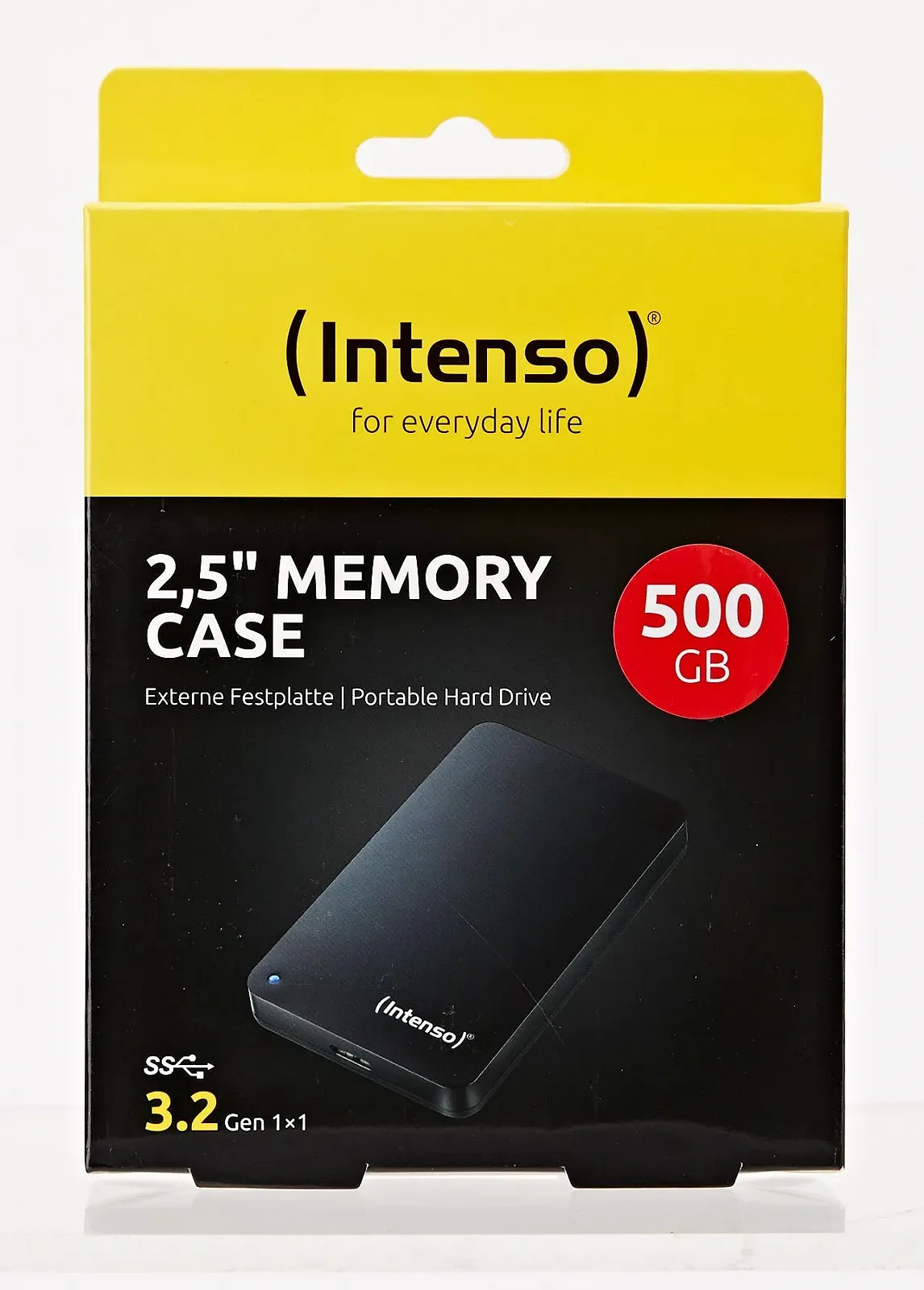 Внешний жесткий диск Intenso Memory Case 500 GB 2.5 дюйма USB 3.0 Black, фото №6