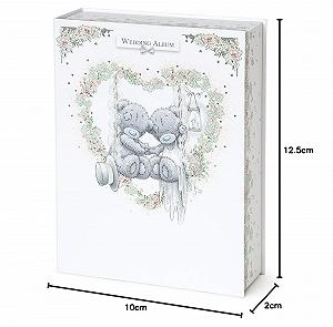 Альбом Tatty Teddy Me To You Свадебный AGA01001 160 фотографий 15 x 10 см Голубой Серый Розовый Серебряный synthetic.ua - Фото 1