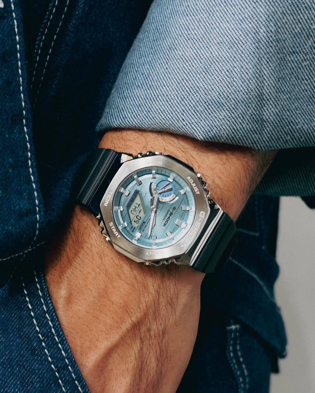 Часы Casio GBM-2100A-1A2ER, черные, Luxury Sports, фото №7 Часы Casio GBM-2100A-1A2ER, черные, Luxury Sports, фото №7