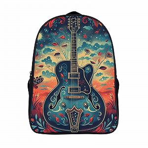 Рюкзак FPAKAKIIE Guitar Школьный 40x28x16см - Фото 1