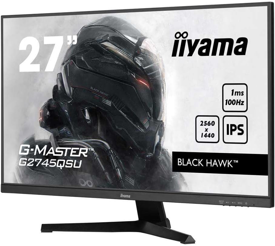 Монитор 27" iiyama G2745QSU-B1 2K IPS 100 Гц, фото №3