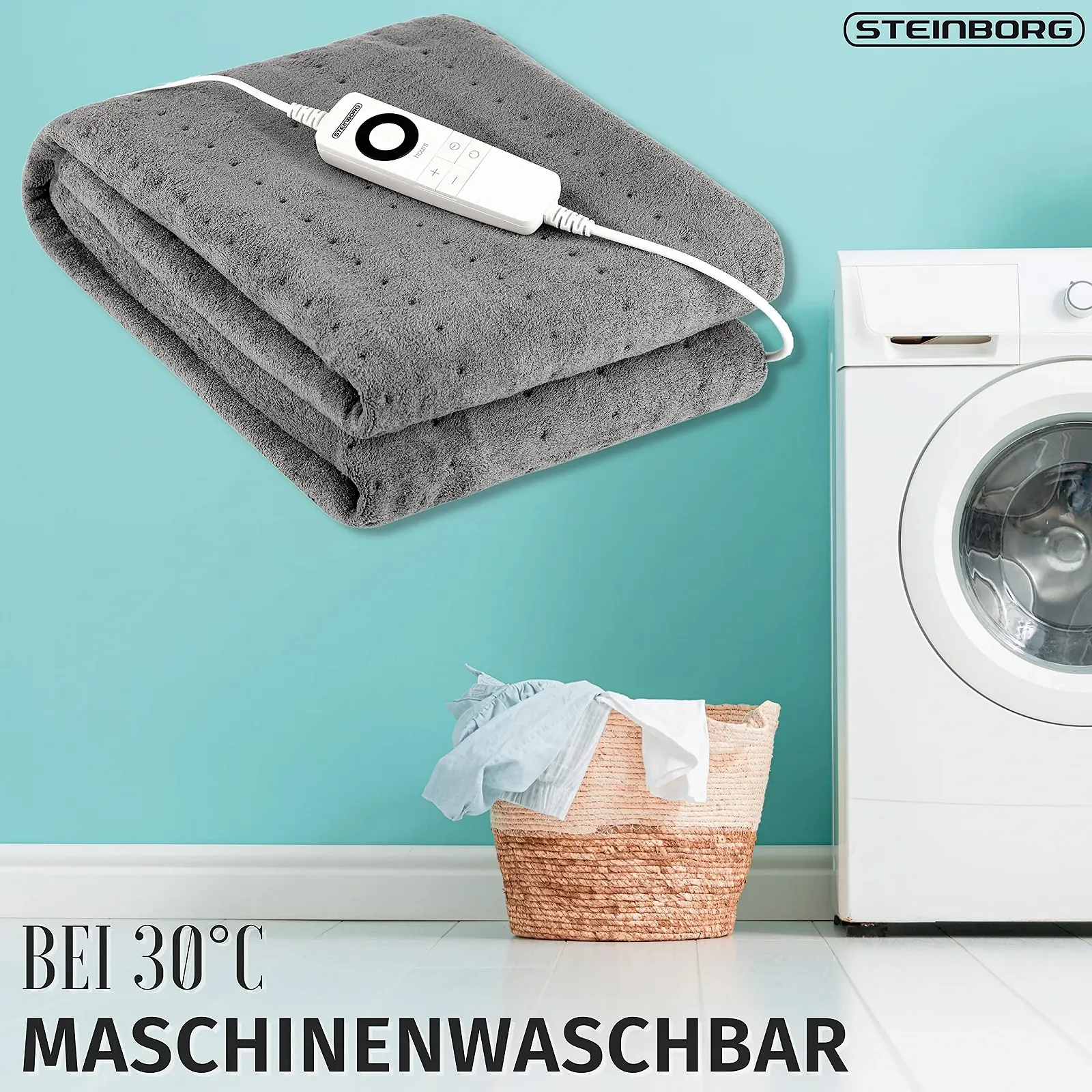 Електрична ковдра Steinborg 150 x 80 см, фото №3 Електрична ковдра Steinborg 150 x 80 см, фото №3