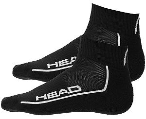 Шкарпетки Head ALL SPORTS PERFORMANCE QUARTER 2P Чорний  43-46 - Фото 1