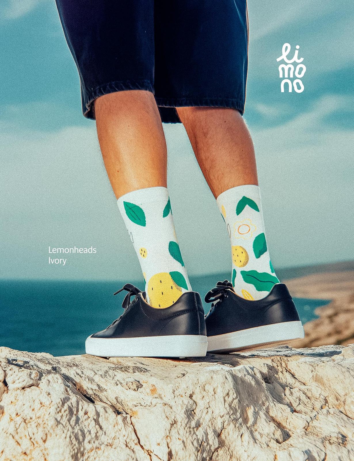 Носки Lemonheads Унисекс Цветные Из органического хлопка, фото №5