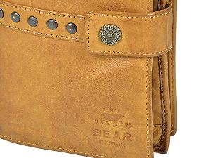 Гаманець жіночий Bear Design Cow Lavato 10 x 15 см Жовтий synthetic.ua - Фото 1