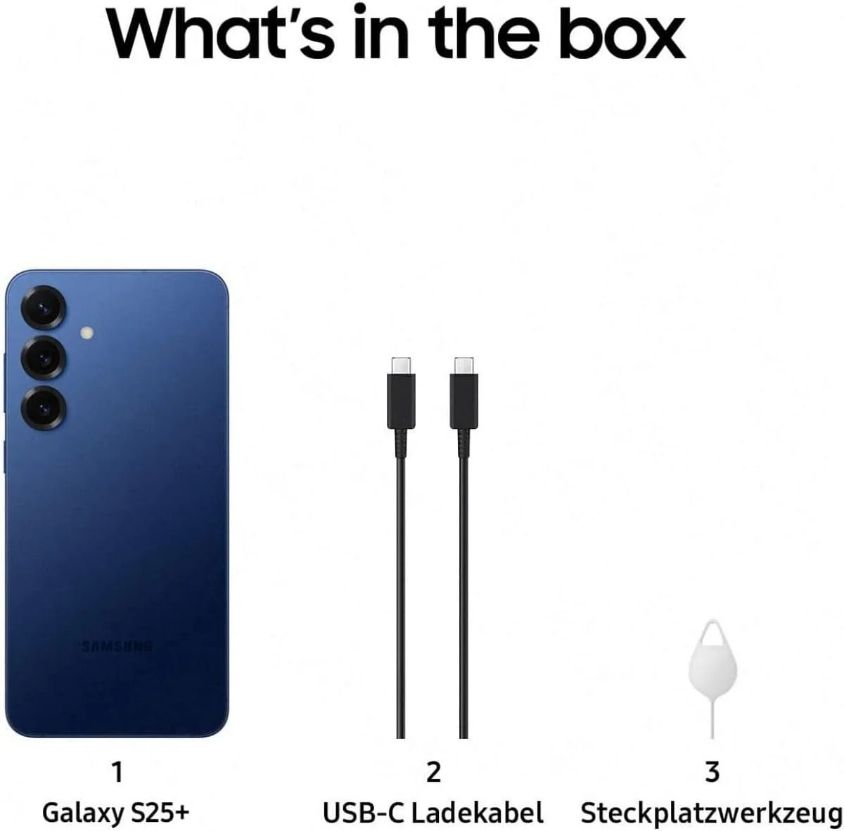 Смартфон Samsung Galaxy S25+ S936B/DS 6.7" 12/256 GB Navy, фото №4