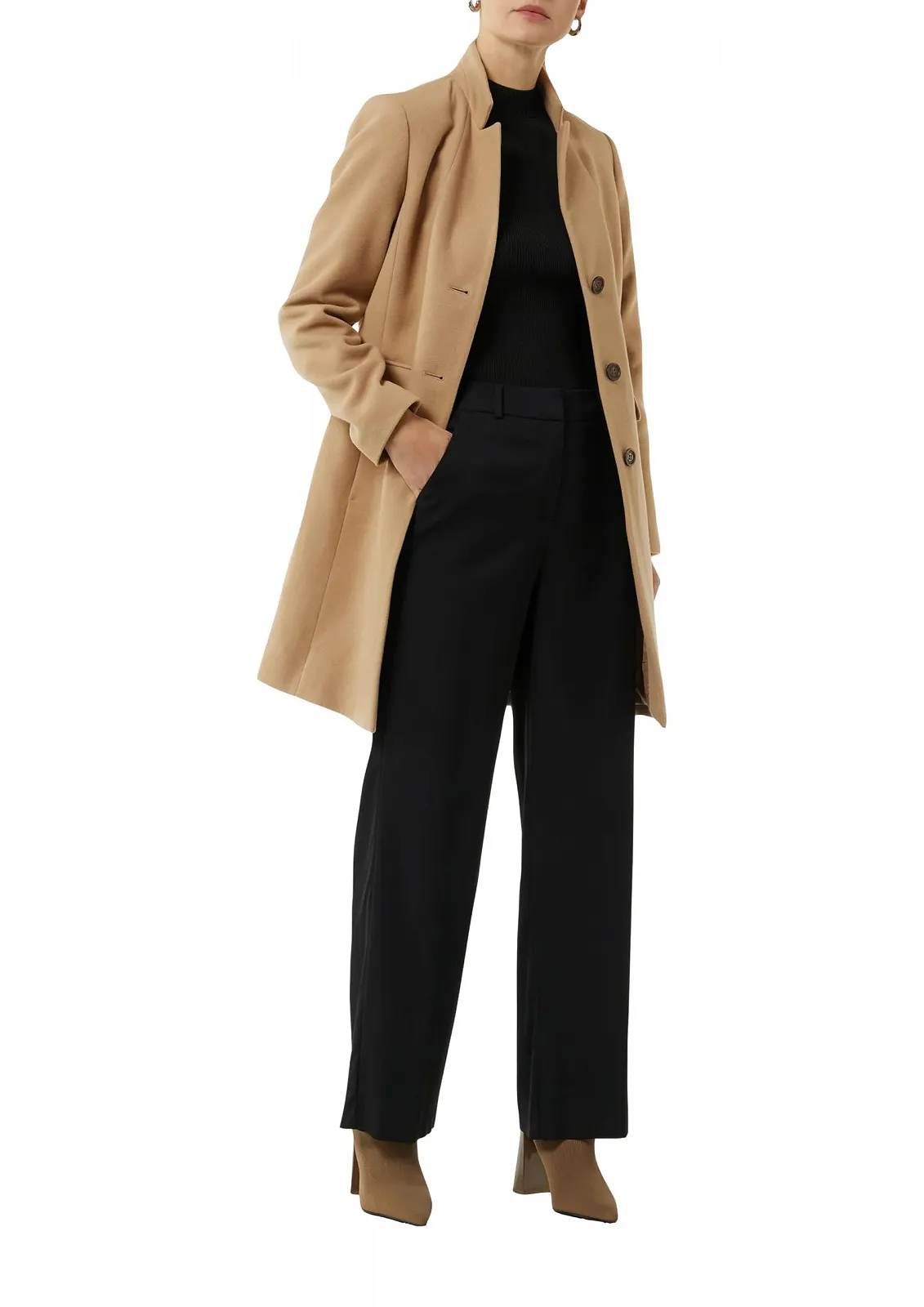 Пальто comma Жіноче з вовни, фото №4 Пальто comma Жіноче з вовни, фото №4