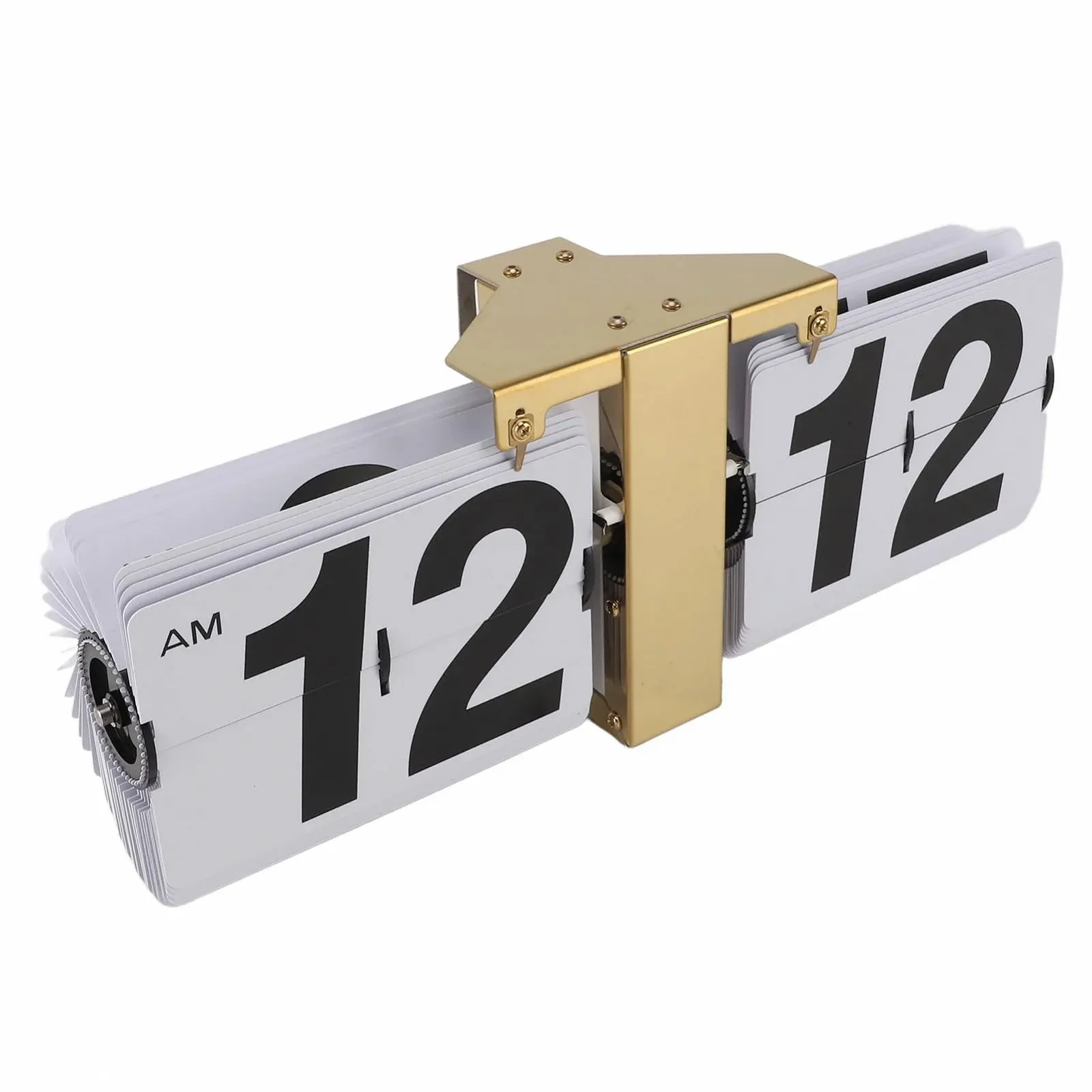 Настільний годинник PODSJD Вінтажний Перекидний Механічний Перекидний Ретро Дизайн з нержавіючої сталі Великі цифри Тип 1, фото №9 Настільний годинник PODSJD Вінтажний Перекидний Механічний Перекидний Ретро Дизайн з нержавіючої сталі Великі цифри Тип 1, фото №9