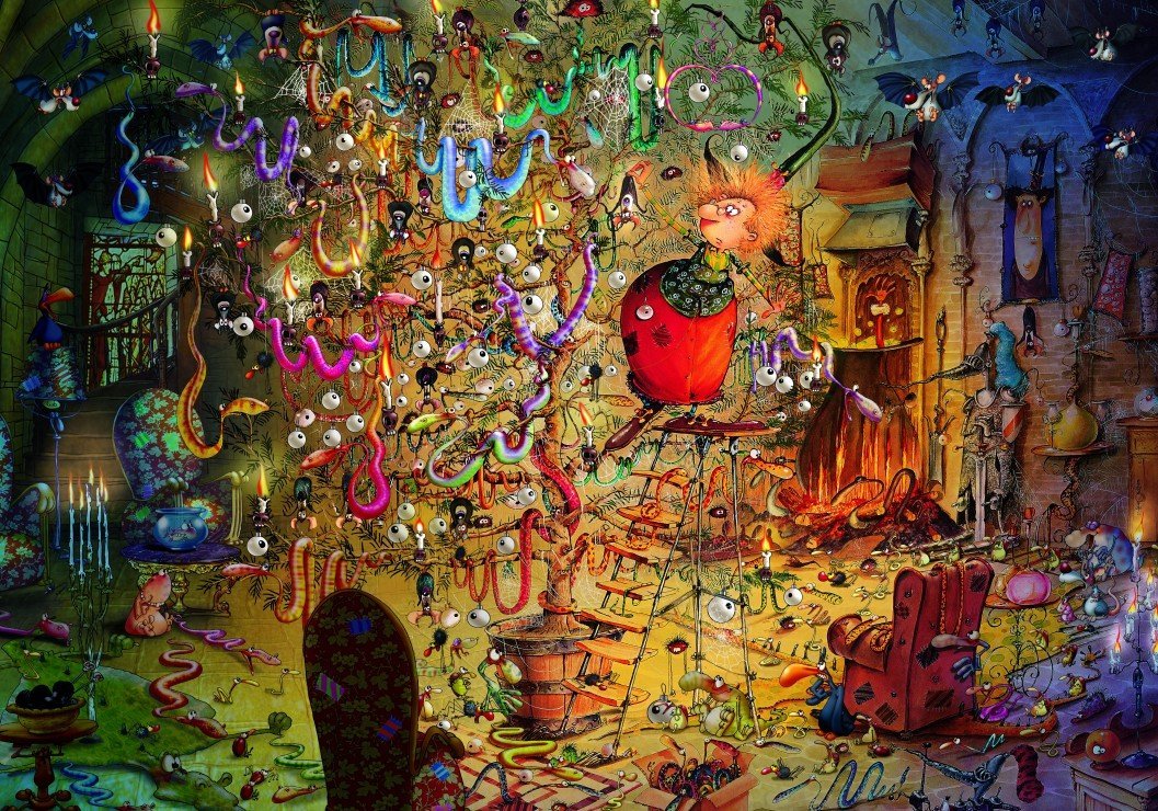 Пазл François Ruyer Witch 1000 деталей, фото №1