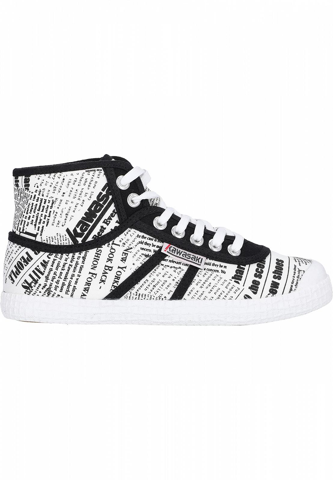Кросівки Kawasaki News Paper Canvas Unisex, фото №5
