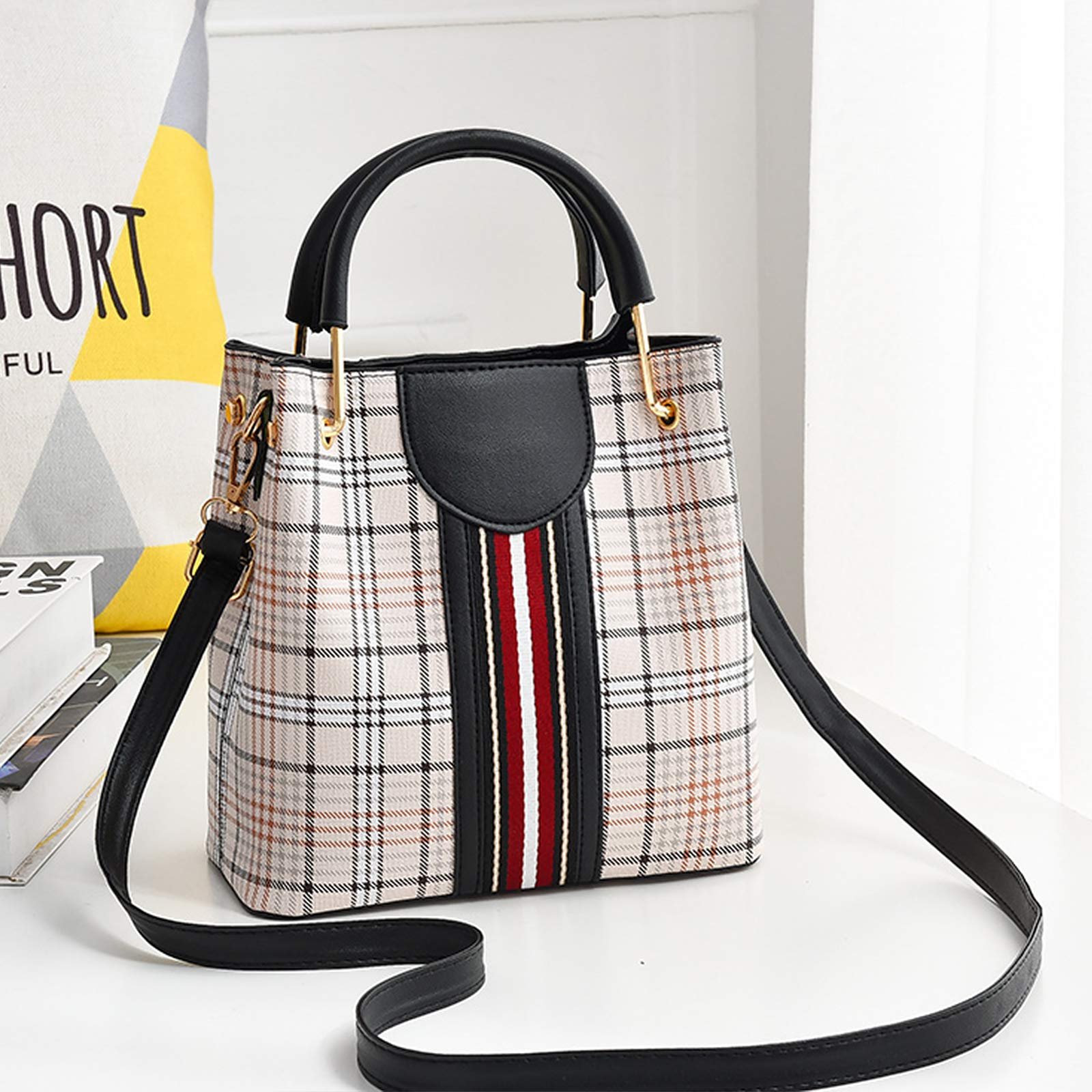 Сумка Nicole & Doris Bucket, чорна, фото №3