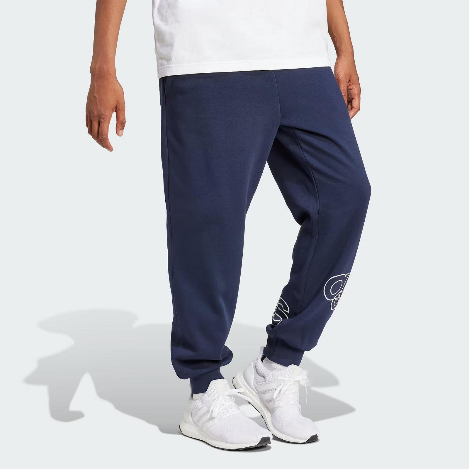 Штани Adidas Originals (темно-сині) L, фото №3