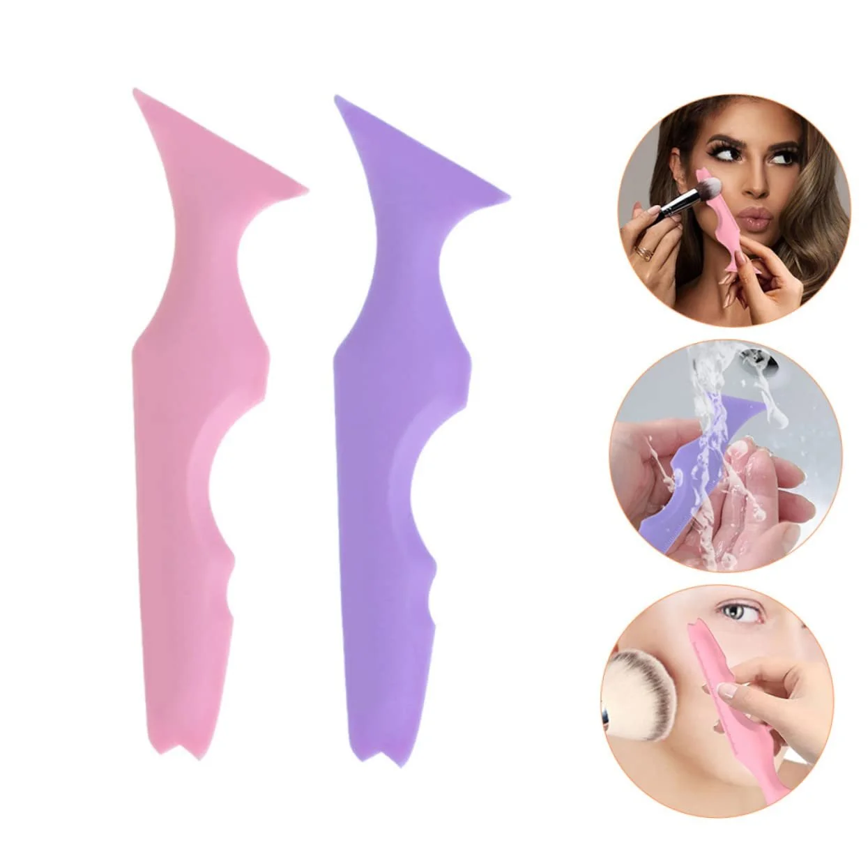 Трафарет Magiclulu Силіконовий для макіяжу очей, стрілок, тіней 10 шт, фото №6 Трафарет Magiclulu Силіконовий для макіяжу очей, стрілок, тіней 10 шт, фото №6