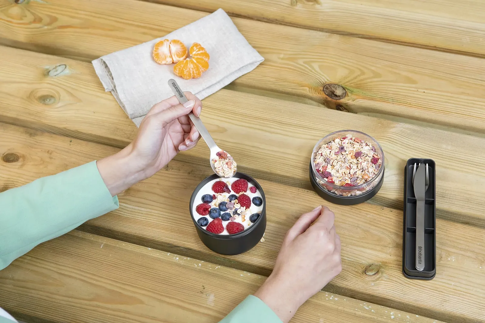 Набір столових приборів Make und Take 3 шт., фото №4 Набір столових приборів Make und Take 3 шт., фото №4