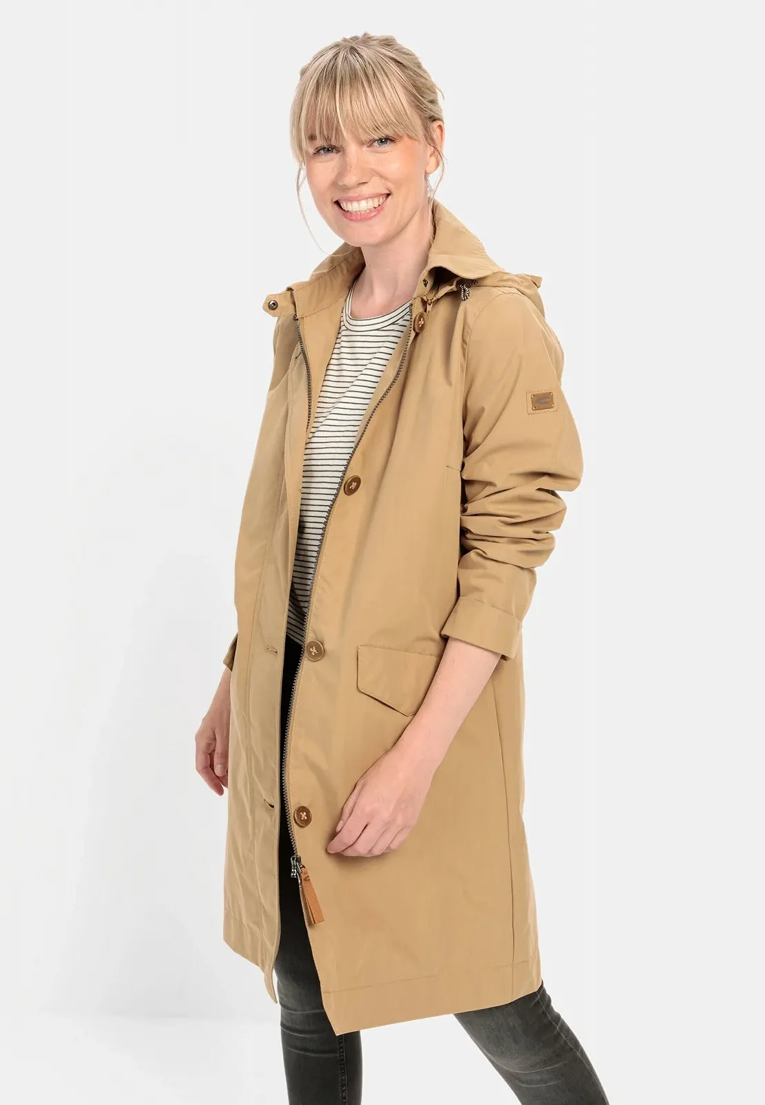 Пальто camel active Жіночий Змішаний Бавовна, фото №5