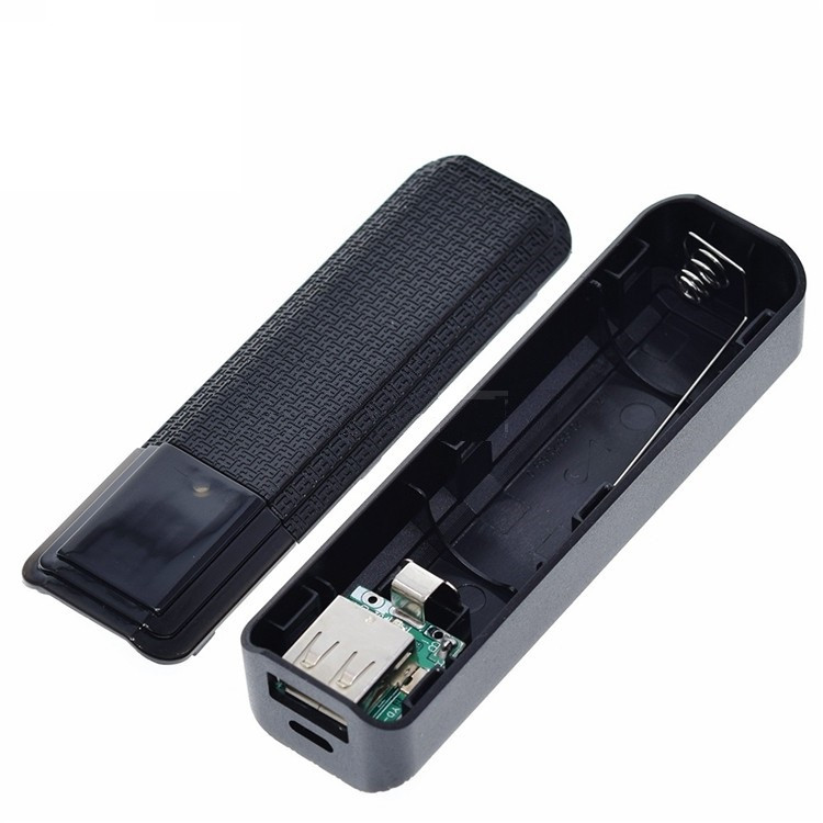 Корпус коробка для POWER BANK 18650 Черный, фото №1
