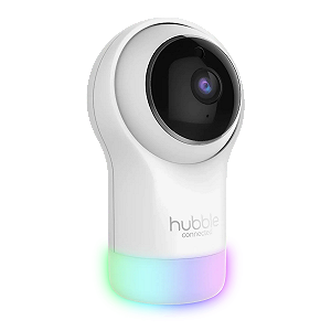 Цифрова відеоняня Hubble Connected Nursery Pal Glow / Full HD / Wi-Fi / 1080р / Білий synthetic.ua - Фото 1