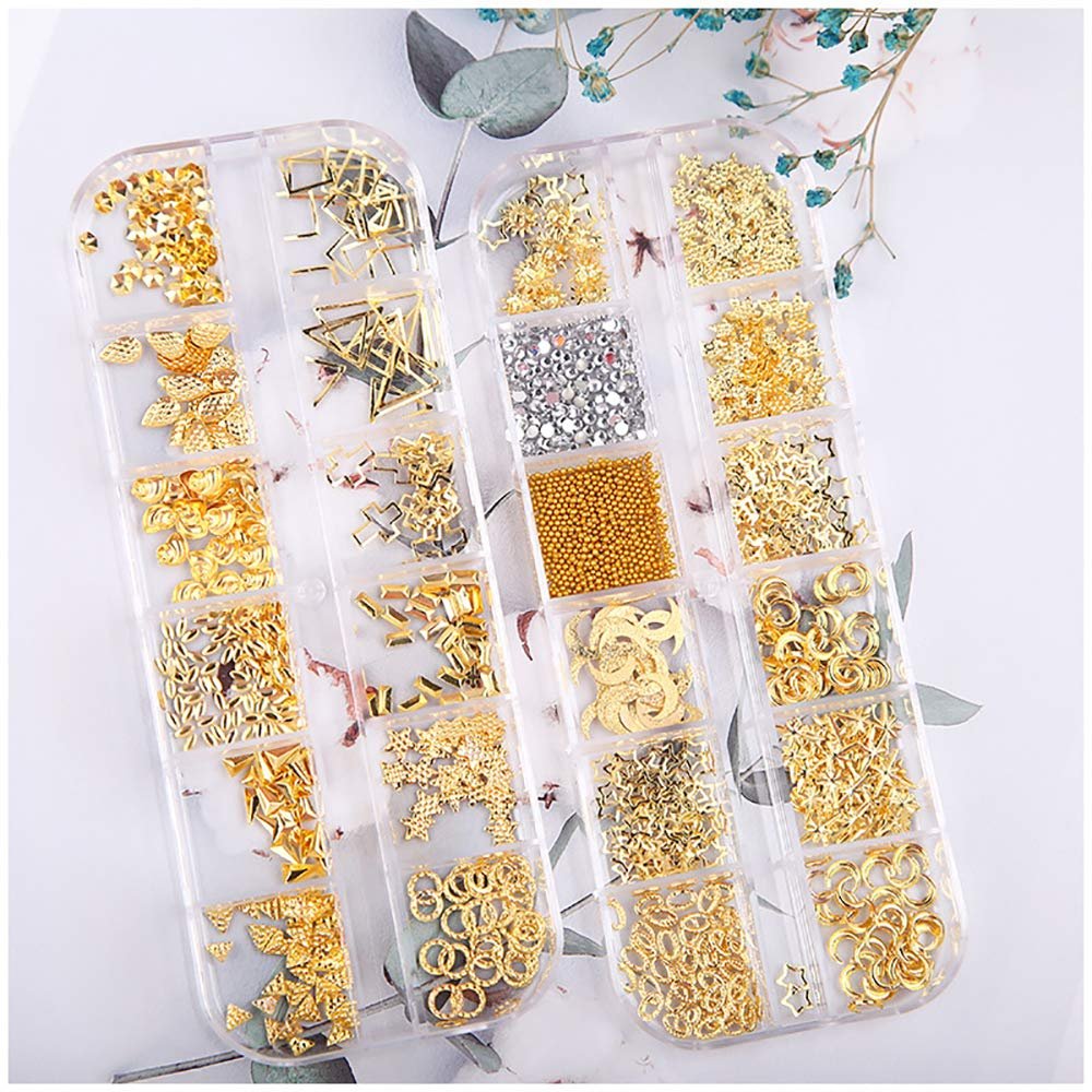 Треугольные Стразы Серебряные Металлические 3 шт., фото №2