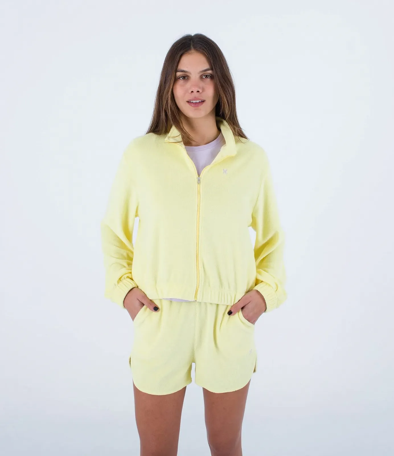 Женская Толстовка на молнии Hurley Oceancare Towel, фото №2