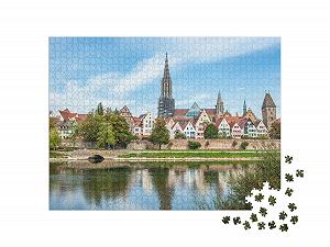 Пазл puzzleYOU Puzzle Collection Christianity, Germany "Панорамный вид на центр города Ульм, Германия" 1000 элементов synthetic.ua - Фото 1