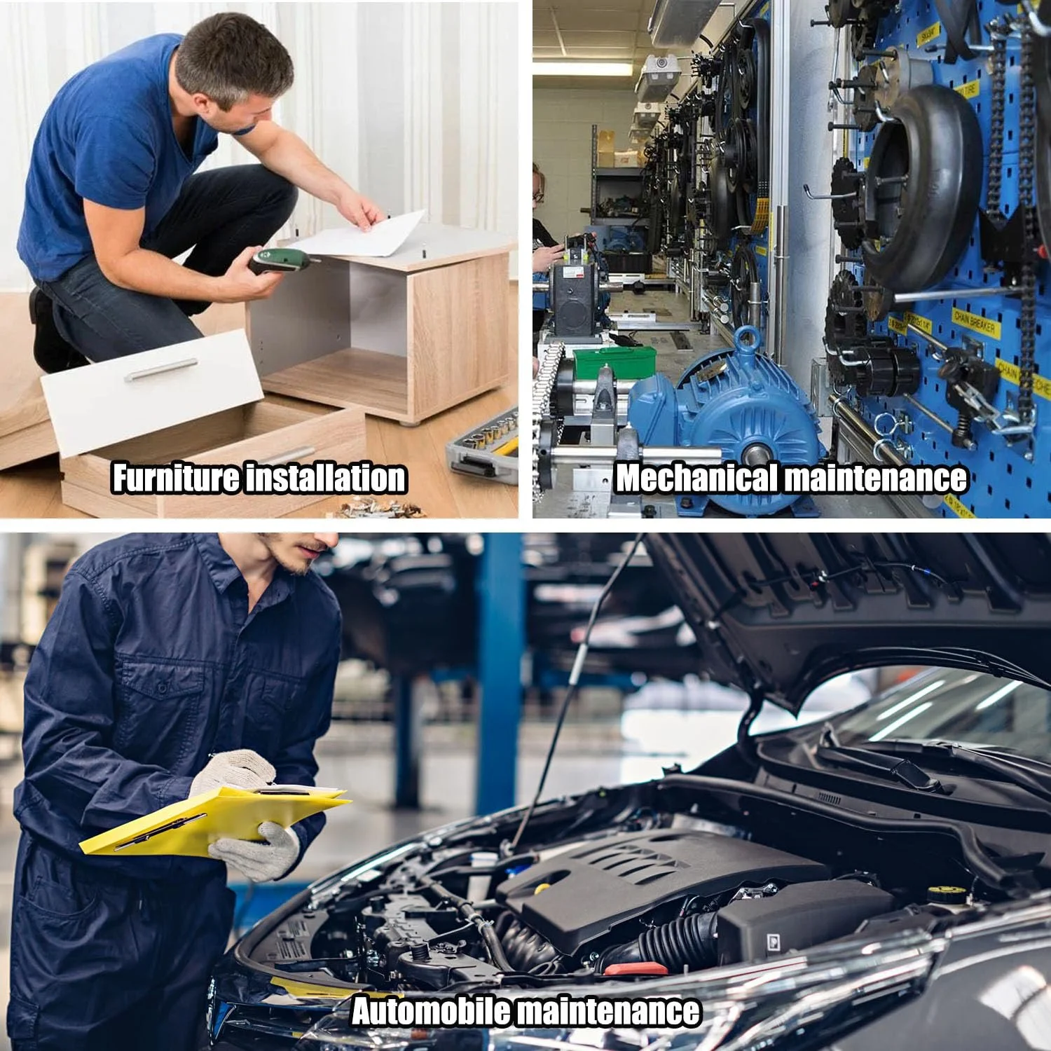 Набор Головка шаровая Шестигранная отвертка Bit 75 мм 1/4 дюйма Магнитная Шестигранная насадка Ударный Гайковерт вставки Набор 2/2.5/3/4/5/6/8/10/12 мм S2 Шаровой наконечник Шестигранный Набор шестигранных ключей, фото №5