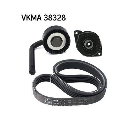 Комплект поликлинового ремня SKF VKMA 38328 для BMW, фото №2