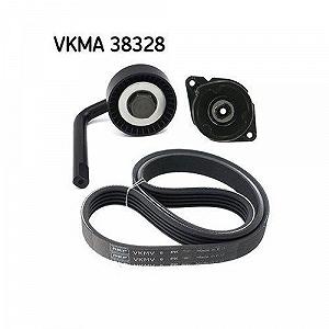 Комплект поліклинового ременя SKF VKMA 38328 для BMW synthetic.ua - Фото 1