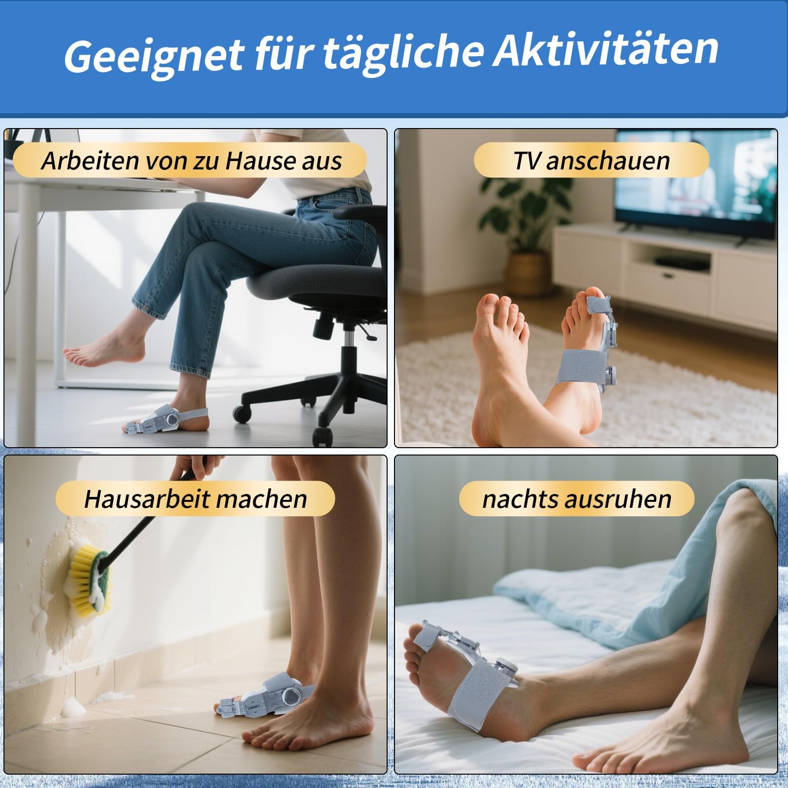 Шина для корекції Hallux Valgus, шина для Hallux Valgus, коректор великого пальця стопи, фото №7