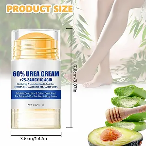 Стик-крем для ног увлажняющий с мочевиной 60% от трещин synthetic.ua - Фото 1