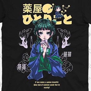 Футболка Аниме Монолог фармацевта The Apothecary Diaries TH158 XL synthetic.ua - Фото 1