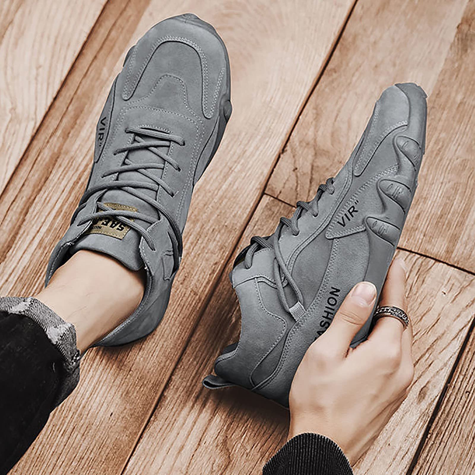 Черевики Barefoot LCpddajlspig Шкіряні Черевики Barefoot Водонепроникні, фото №5