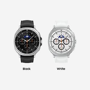 Смарт-годинник Samsung Galaxy Watch8 Classic, 46 мм, LTE, Чорний synthetic.ua - Фото 1