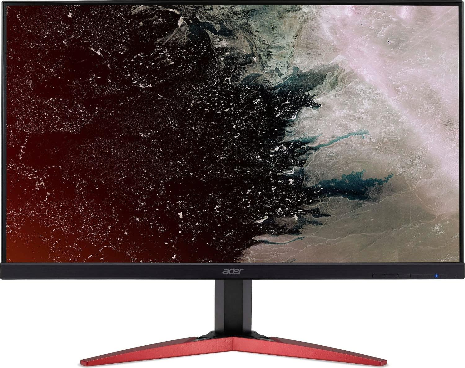 Монитор Acer KG251QJbmidpx Gaming FreeSync 24.5 дюйма Full HD 144 Гц 1 мс 16:9 DVI HDMI 1.4 DP 1.2 Черный, фото №2