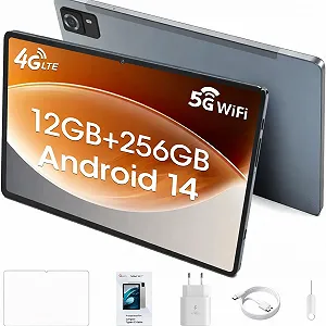 Планшет 10.9" Full HD CWOWDEFU P35W (6+6)/128Gb 4G 1-SIM 8 ядер Android 14 6000 mAh Сірий - Фото 1