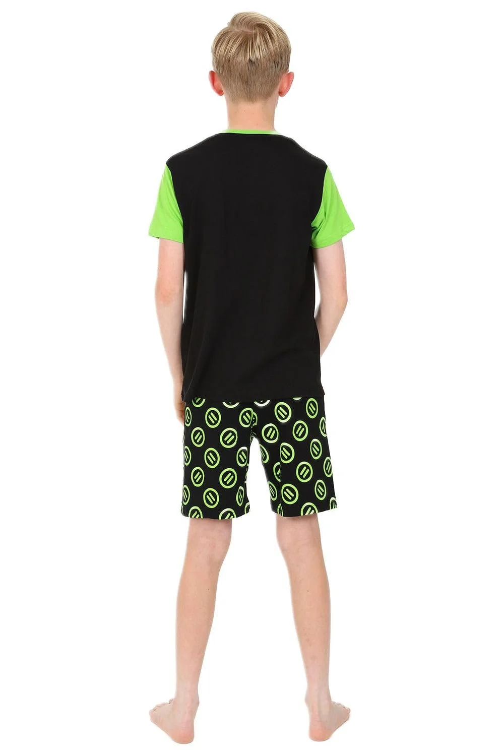 Коротка піжама I Paused My Game to Be Here Чорний, фото №3