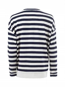 Кофта s'questo Легкая Женская В Полоску Морская synthetic.ua - Фото 1