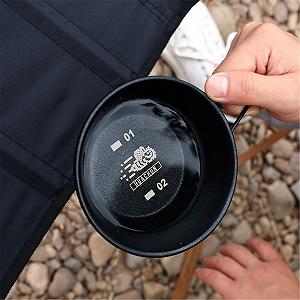 Миска походная FSJMTQTS Sierra Cup с ручкой, переносная, легкая synthetic.ua - Фото 1