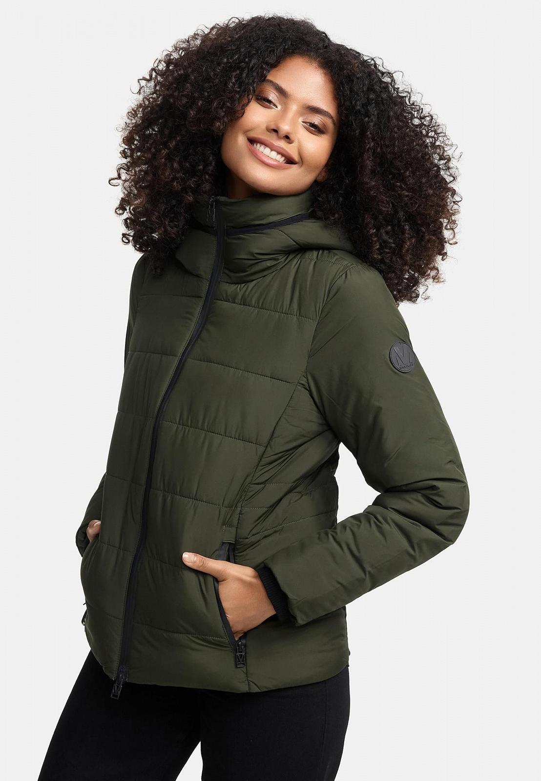 Куртка стеганая Marikoo Basic Radaa 16 Женская Короткая с капюшоном, фото №6