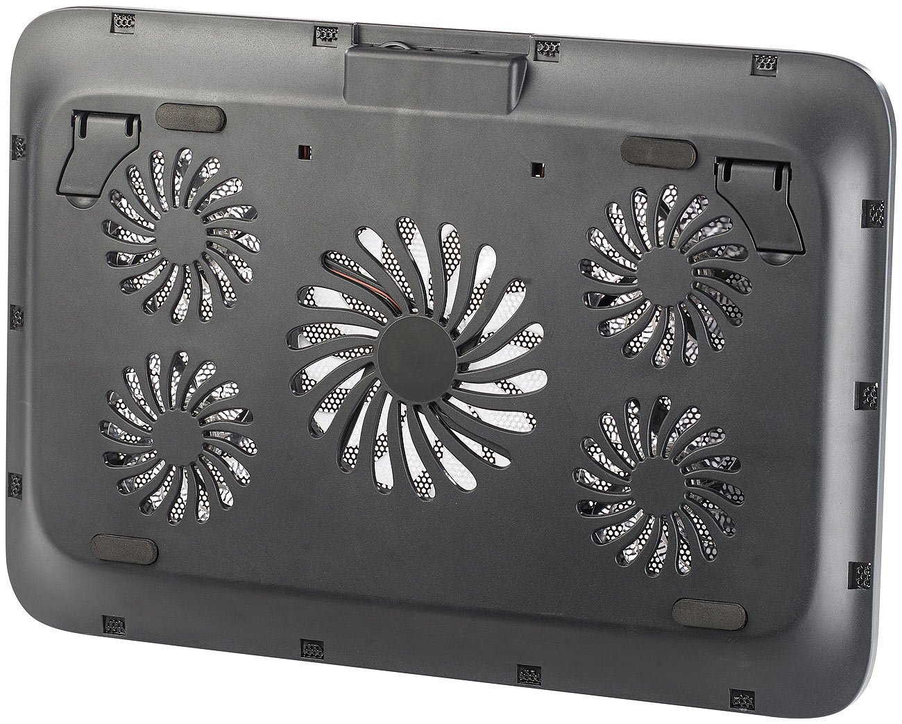 Охладитель для ноутбука Callstel до 43,2 см (17 дюймов) 5 вентиляторов 1800 об/мин, фото №6