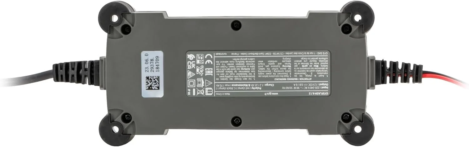 Инверторное зарядное устройство Gys GYSFLASH 6.12 12В 6А Черный, фото №2