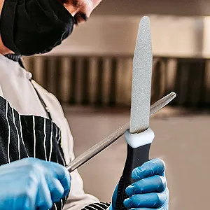 Точильний камінь Двосторонній Карбідний Ергономічний synthetic.ua - Фото 1