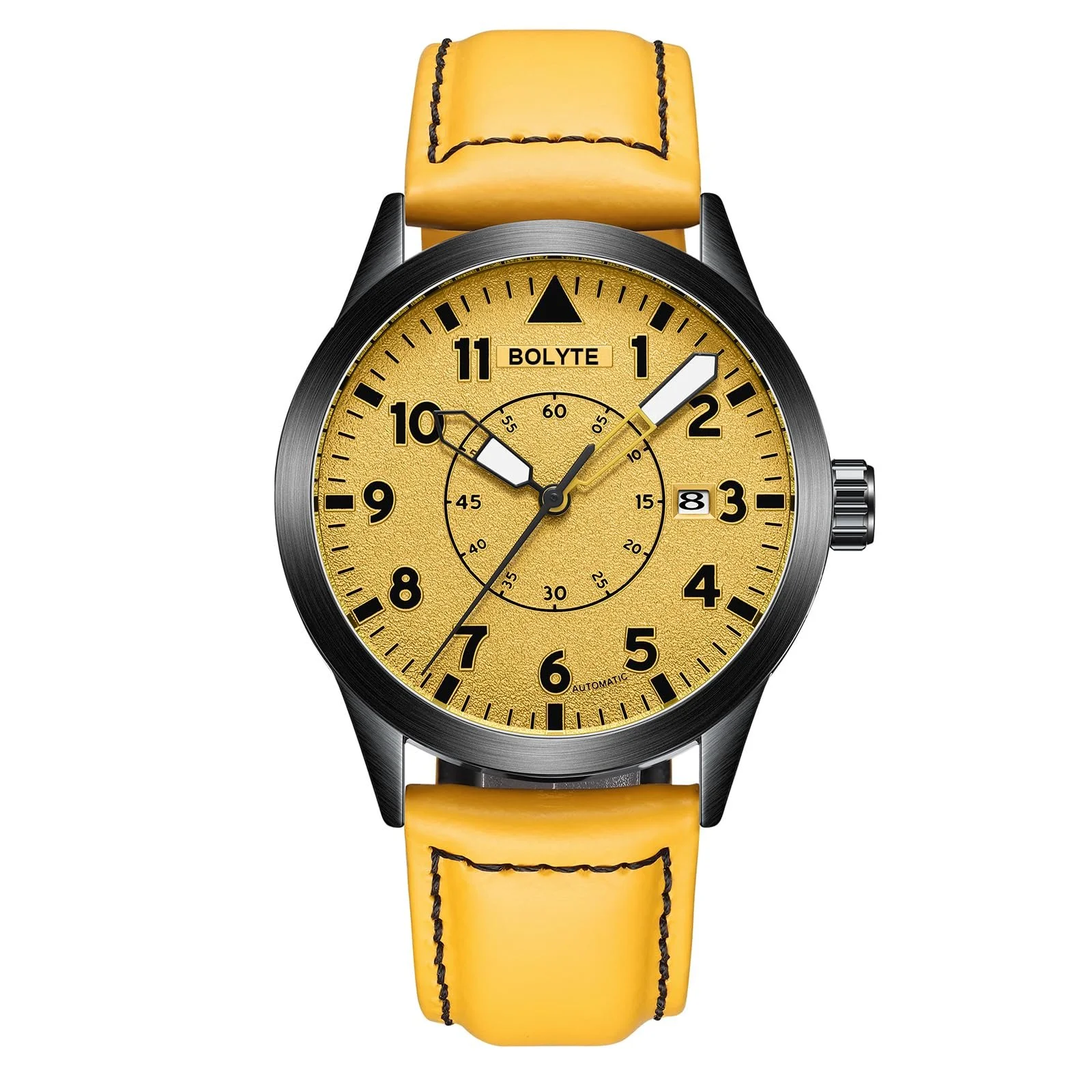 Автоматические механические мужские часы с автоподзаводом, датой, военные спортивные мужские часы с кожаным ремешком, ремешком из нержавеющей стали, фото №1 Автоматические механические мужские часы с автоподзаводом, датой, военные спортивные мужские часы с кожаным ремешком, ремешком из нержавеющей стали, фото №1