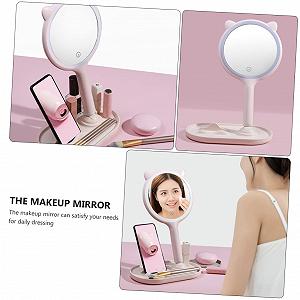 Зеркало Angoily 1Stk LED косметическое дорожное с подсветкой цена на synthetic.ua - Фото 1 Зеркало Angoily 1Stk LED косметическое дорожное с подсветкой synthetic.ua - Фото 1