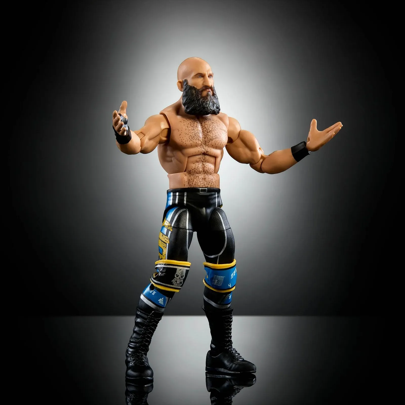 Колекційна фігурка Mattel WWE Elite Series #114 Tommaso Ciampa 15 см 25 точок артикуляції змінні руки Багатоколірний, фото №4