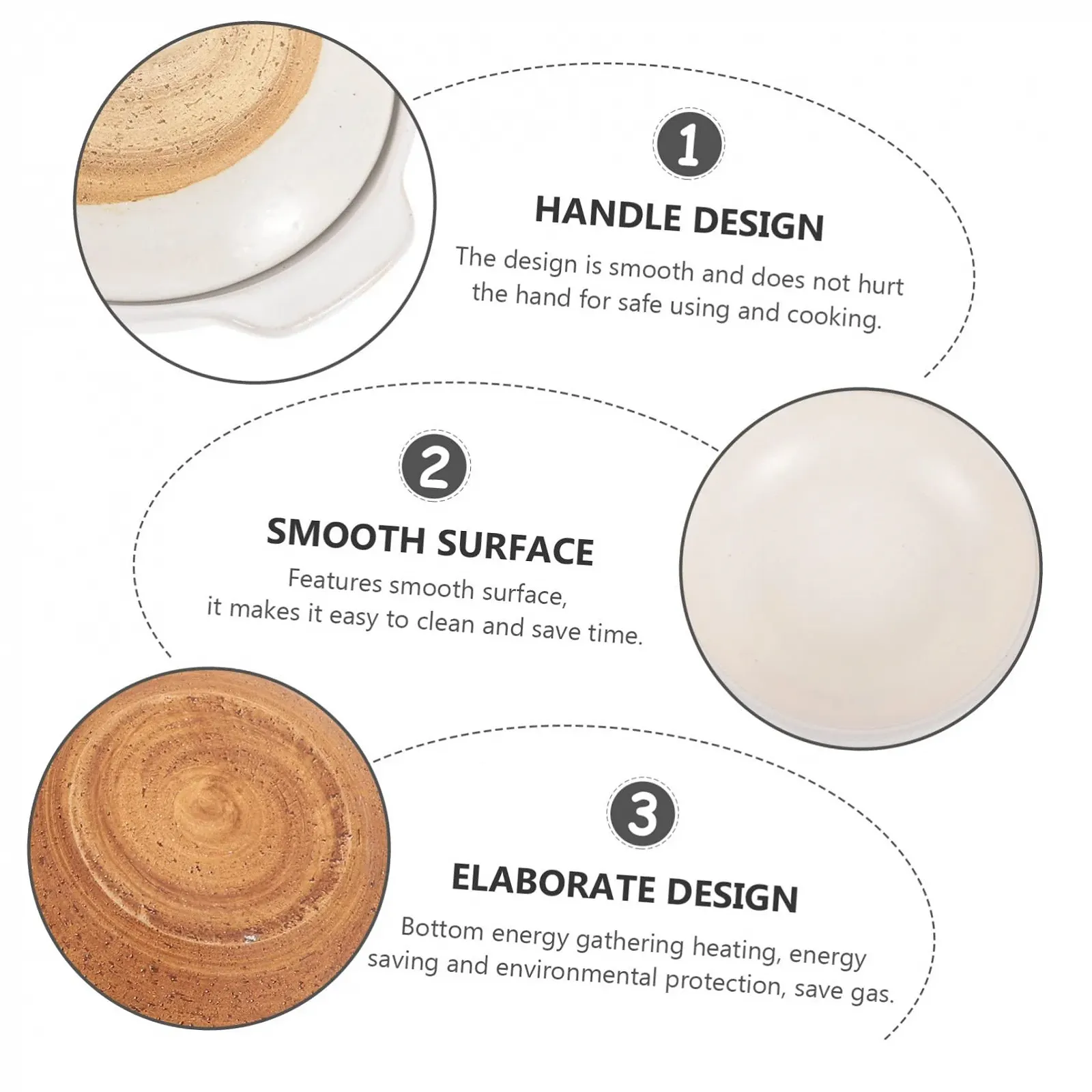 Кастрюля керамическая Luxshiny с крышкой антипригарная, фото №9 Кастрюля керамическая Luxshiny с крышкой антипригарная, фото №9