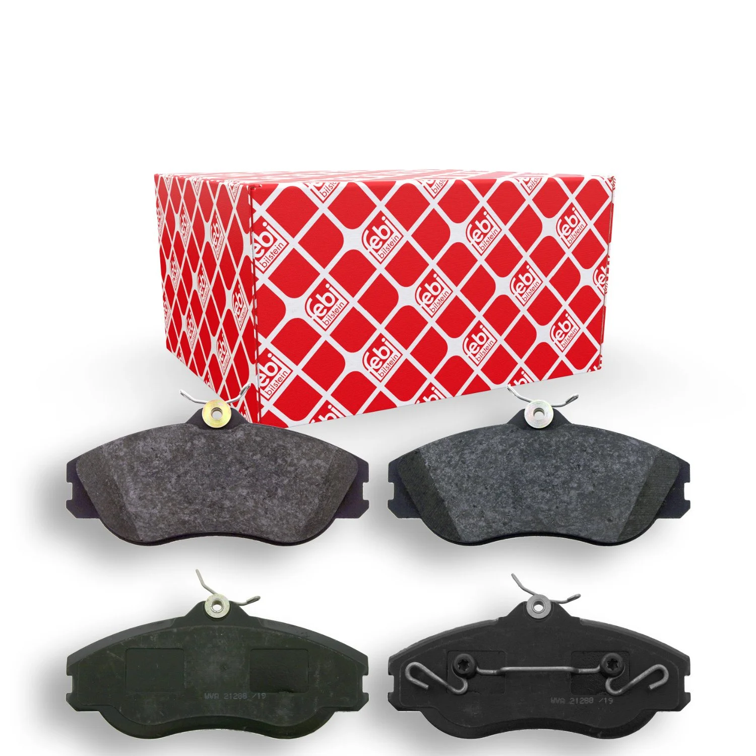 Комплект гальмівних колодок FEBI BILSTEIN 16310 передній міст, фото №1