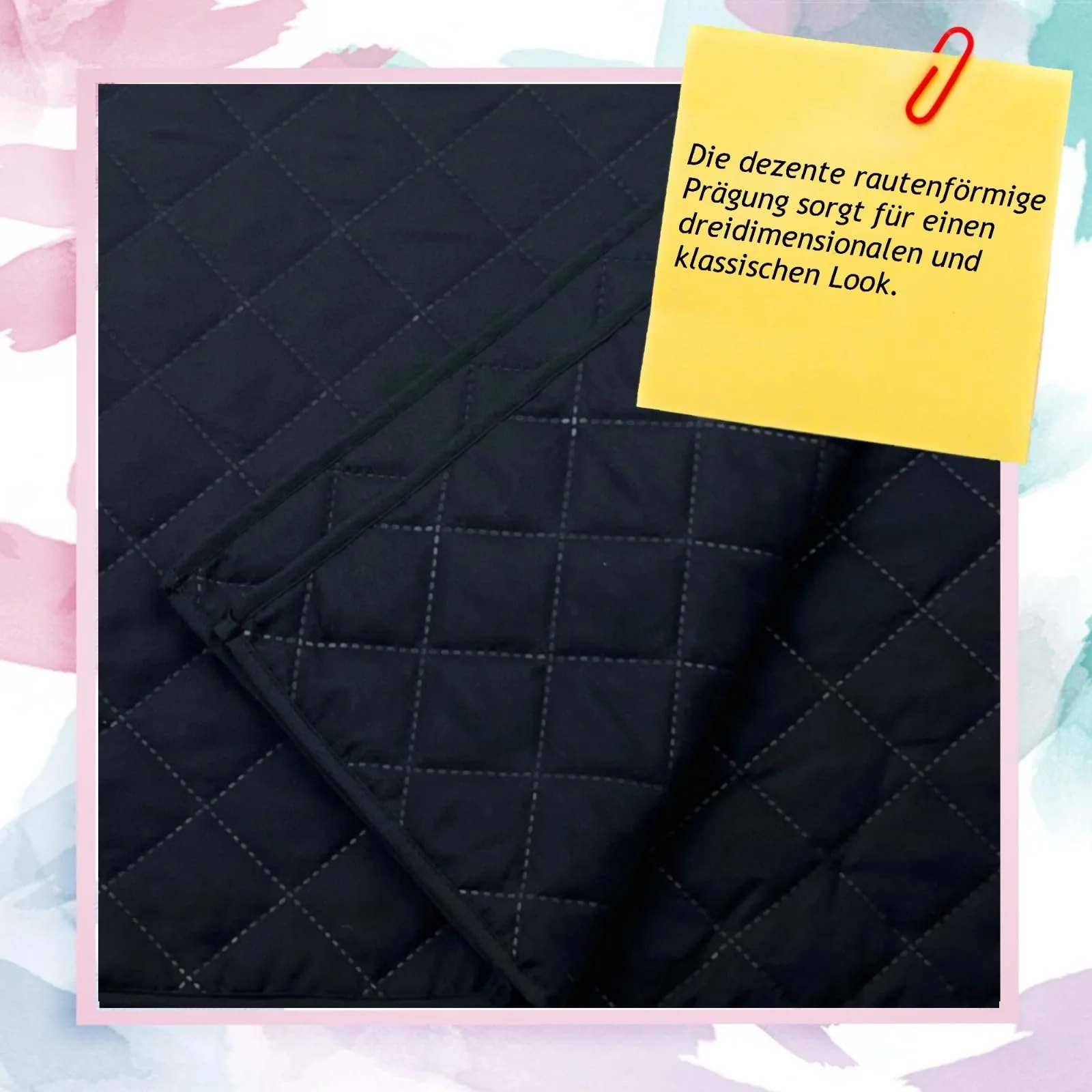 Покривало Хмарний візерунок 170 x 210 см Чорний, фото №2